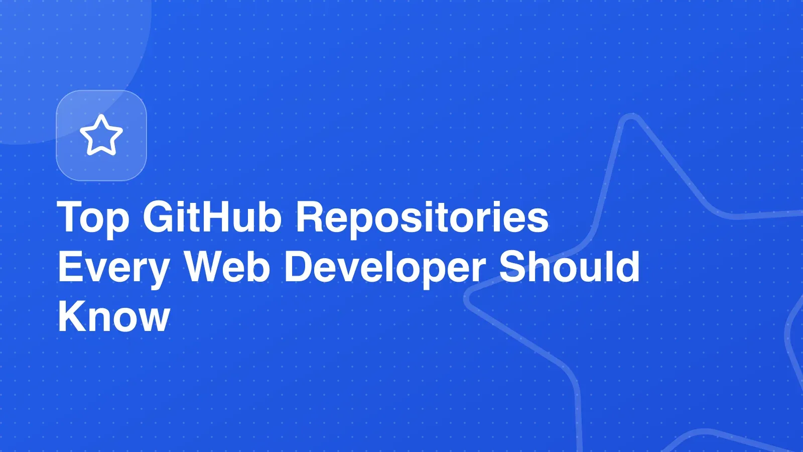 A grid of GitHub repository cards for web frameworks, UI libraries and learning resources
